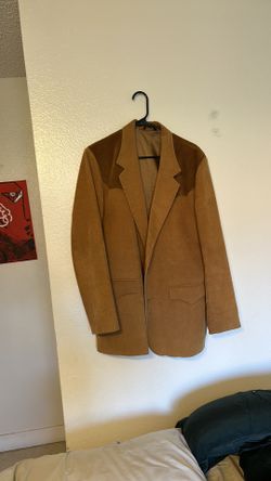 XL Leather Pioneer Wear Coat