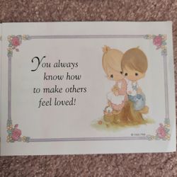Precious Moments Collectible Note Cards
