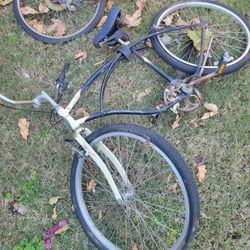  2 Beach Cruiser Bikes 26" Need Love But Are Good Quality Bikes