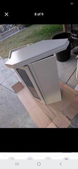 New wall corner cabinets! Light grey shaker! 2 sizes available! $60 each