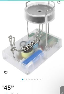 Kinetic Art Perpetual Motion Device, Perpetual Motion Machine, Rolling Ball Perpetual Marble Machine for Teaching Students, Electronic Perpetual Motio