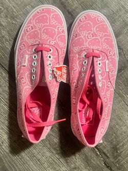 Special addition hello kitty vans women’s 9 men 7.5