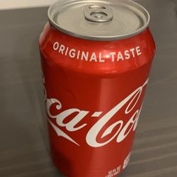 Empty Unopened Coke Can