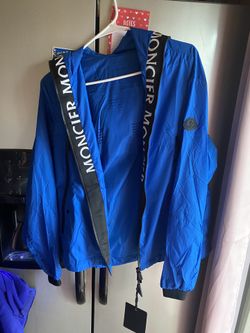 MONCLER Blue Junichi Rain Jacket