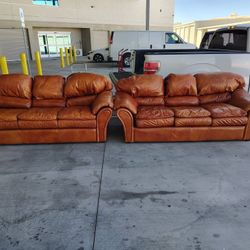 Two Leather couches