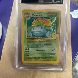 2021 Venusaur Holo  Grape 9 Classic collection #15/102