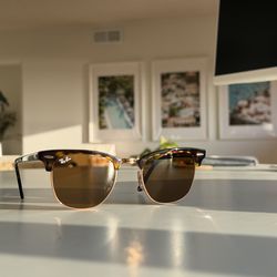 Ray ban club master sunglasses like new
