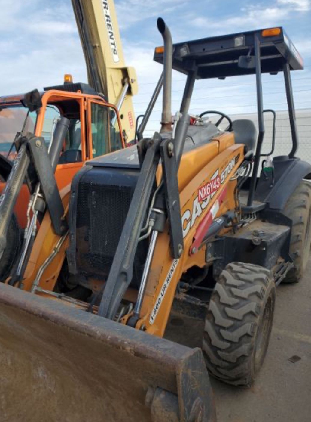 Case 570 Skiploader