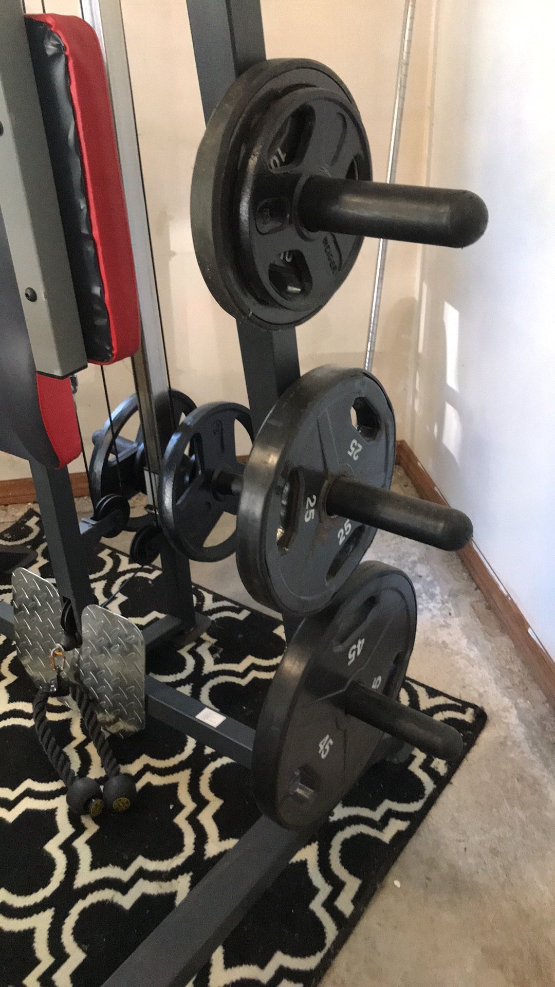 Impex Iron Grip Strength Home Gym - Smith Machine With Weights for Sale ...