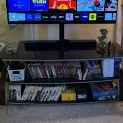 TV Stand With Adjustable Mount
