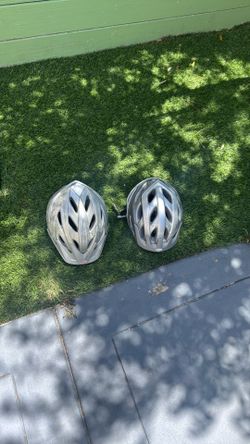 Bell helmets pair