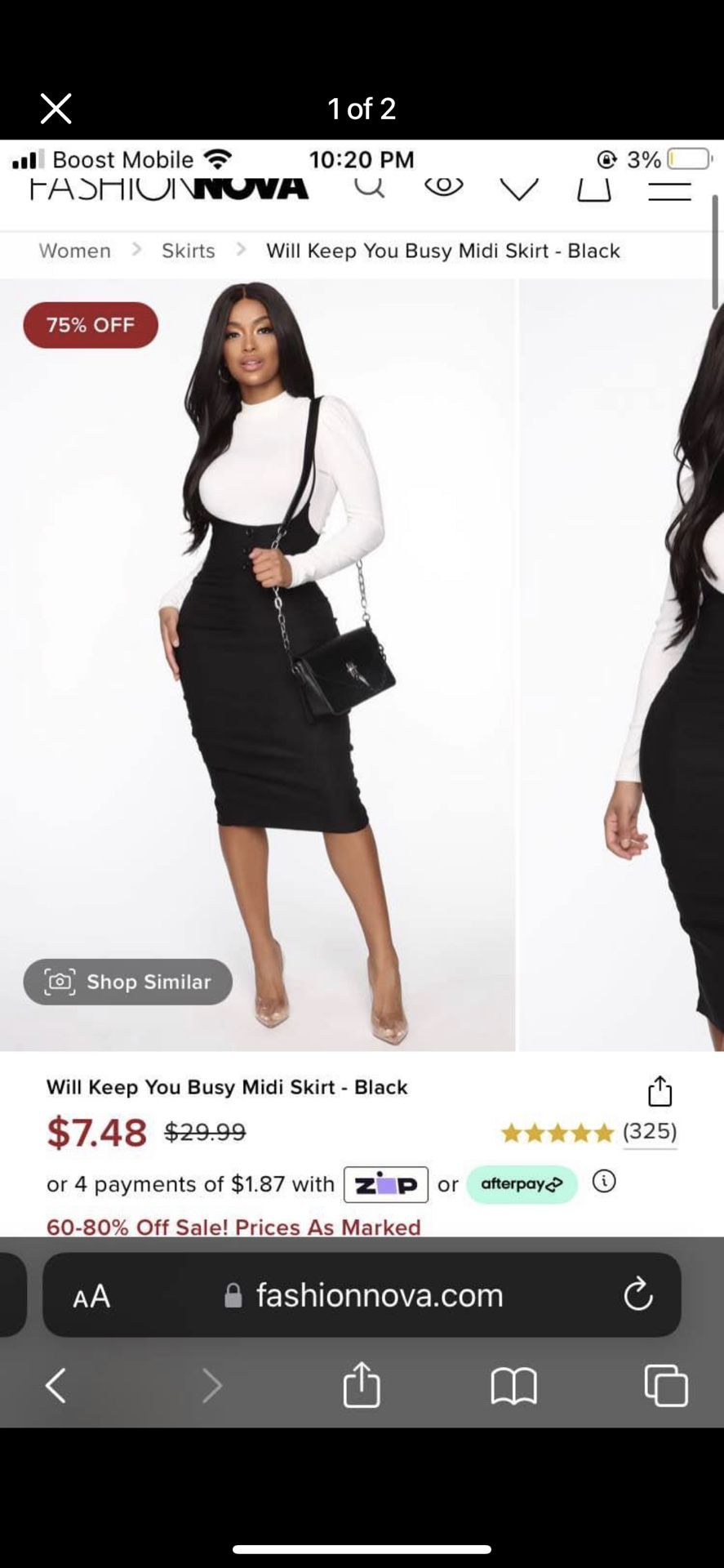 Brand New Midi Skirt