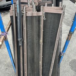 Used Pool Fence.  