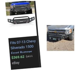Front Chevy Bumper