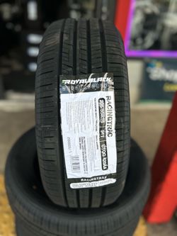 205-55R16 black royal brand new tires🛞