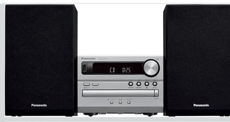 Panasonic CD Stereo System USB Memory / Bluetooth Correspondence Silver SC-PM250