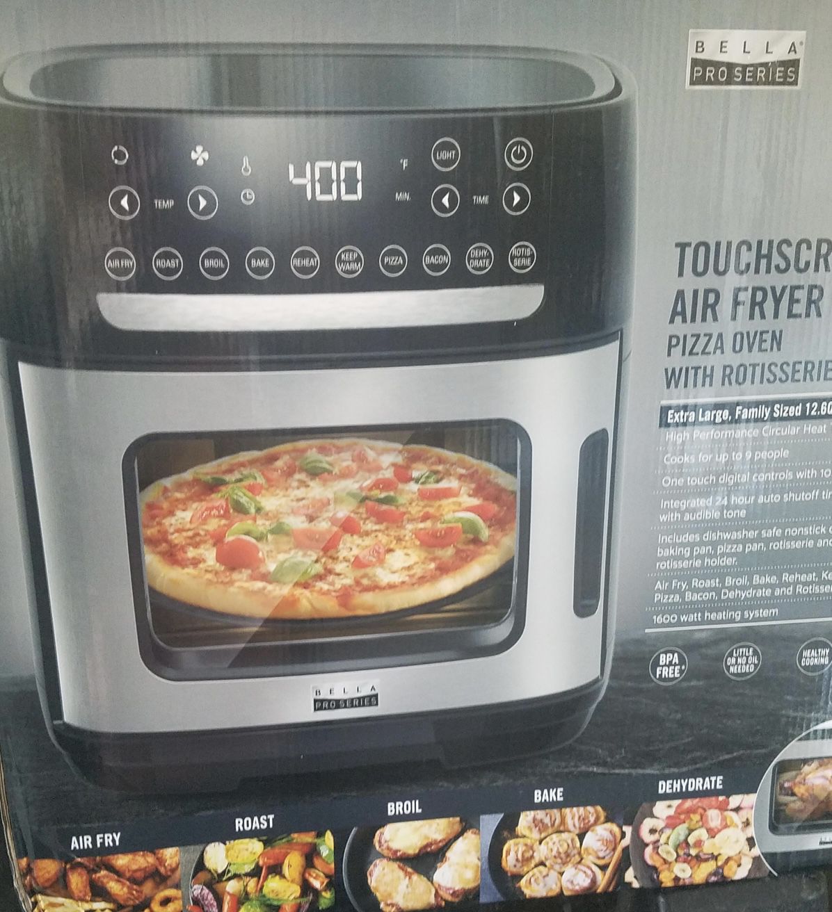 Bella Pro Series 12.6-qt. Digital Air Fryer Oven $49.99 (Reg. $170