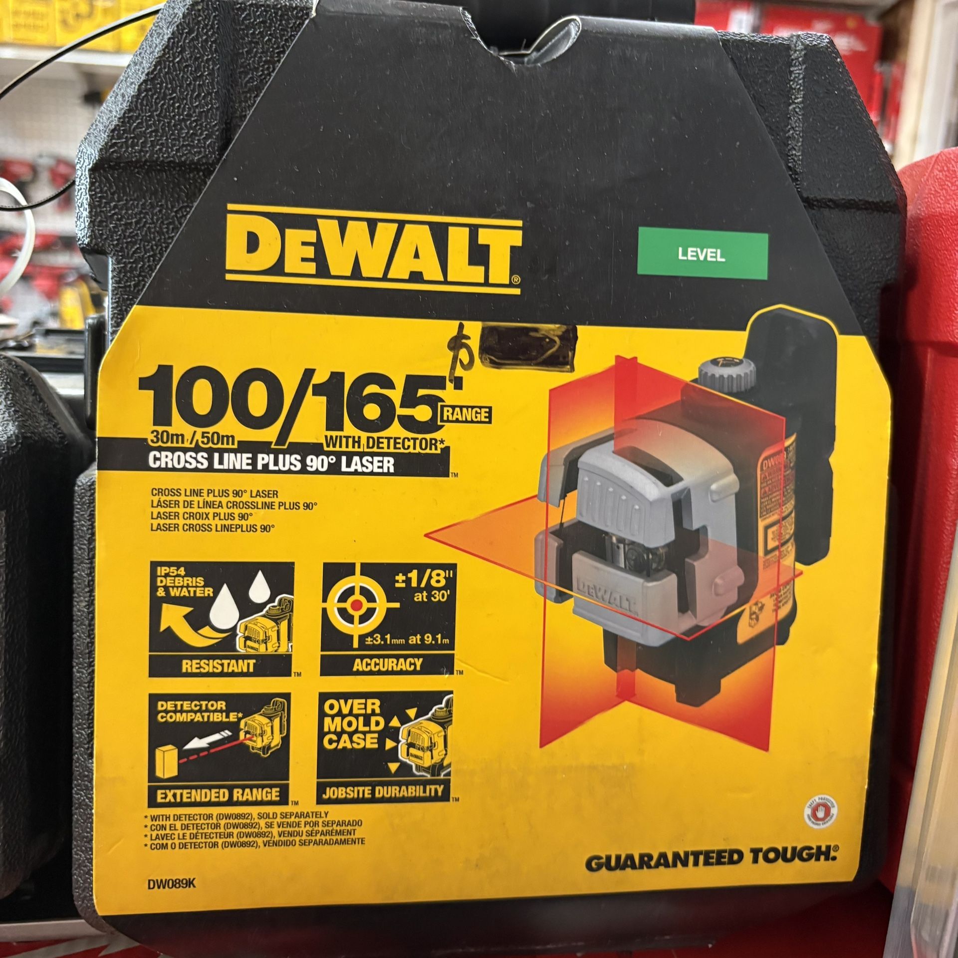 Dewalt New Laser 100”/165”