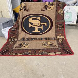 49rs Blanket or Decor 6” Wide 7” Long