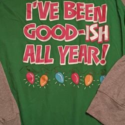 Lot Of 3 Christmas Long Sleeve Shirts Boys 14/16