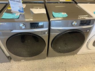 Samsung Front Load Washer and Dryer Set