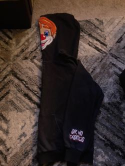 Or No Exotics Black Clown Graphic Hoodie