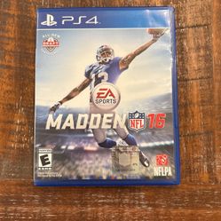Madden 16 PS4