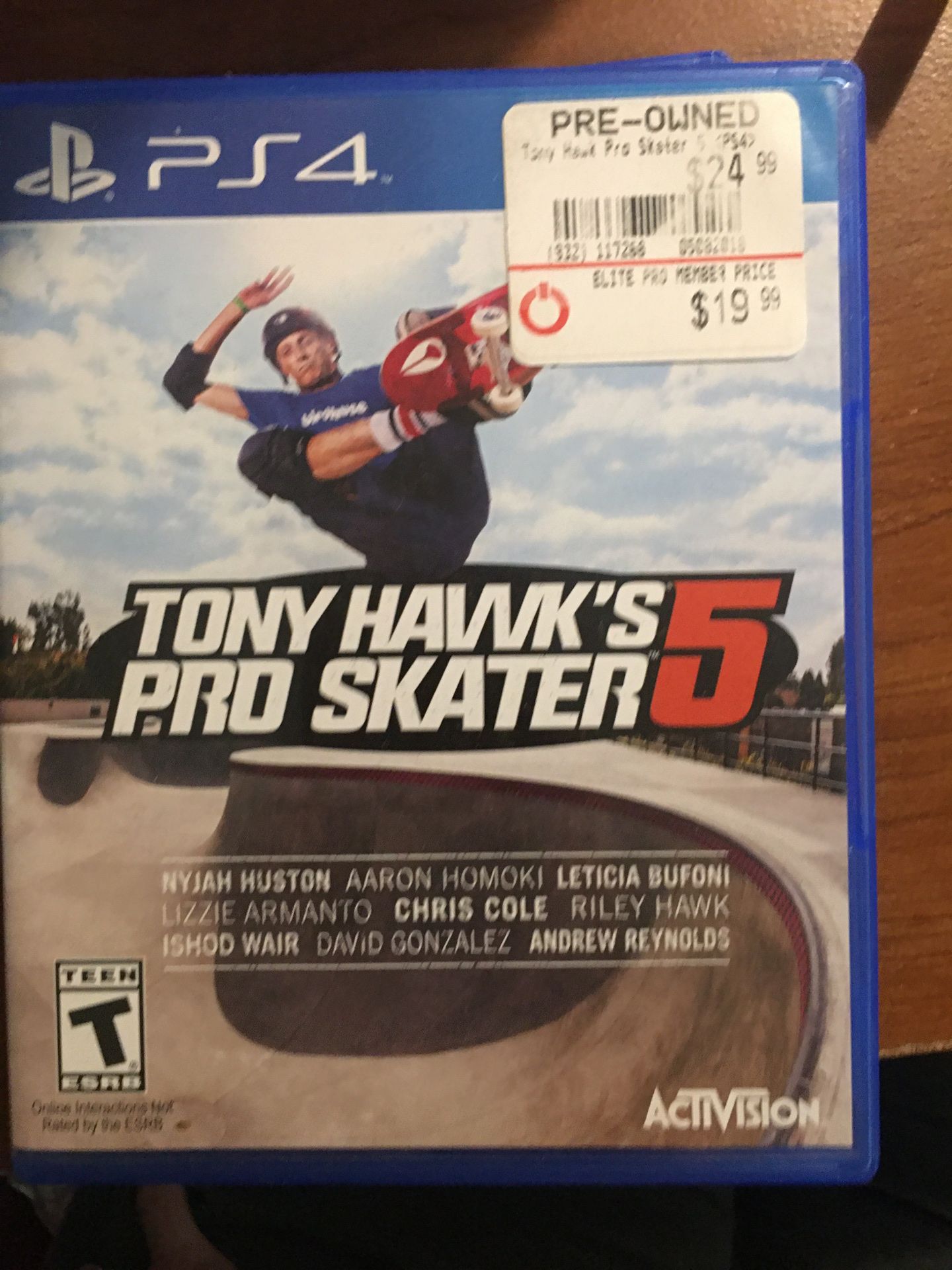 Tony Hawk’s Pro Skater 5 PS4 game