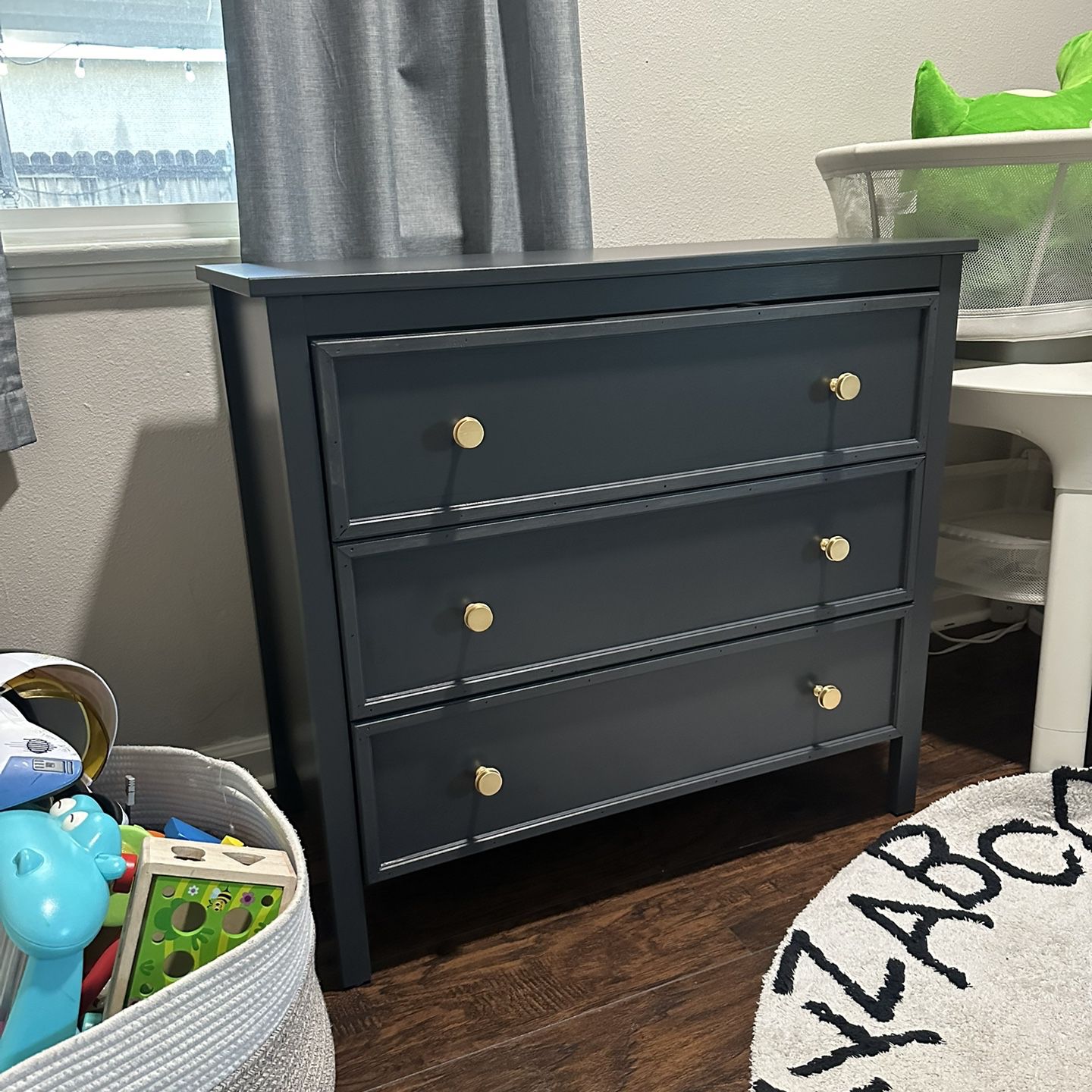 Custom Painted And Trimmed IKEA dresser