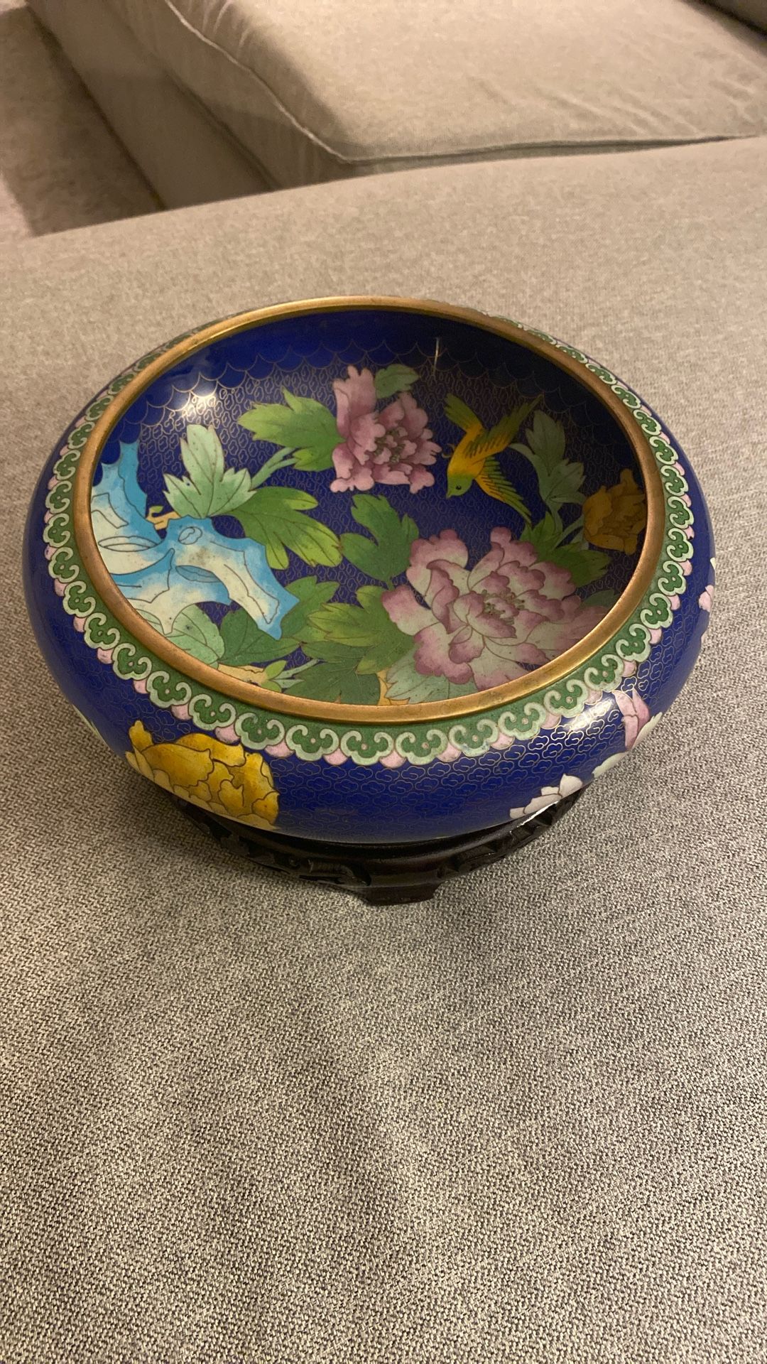 Cloisonné Plate