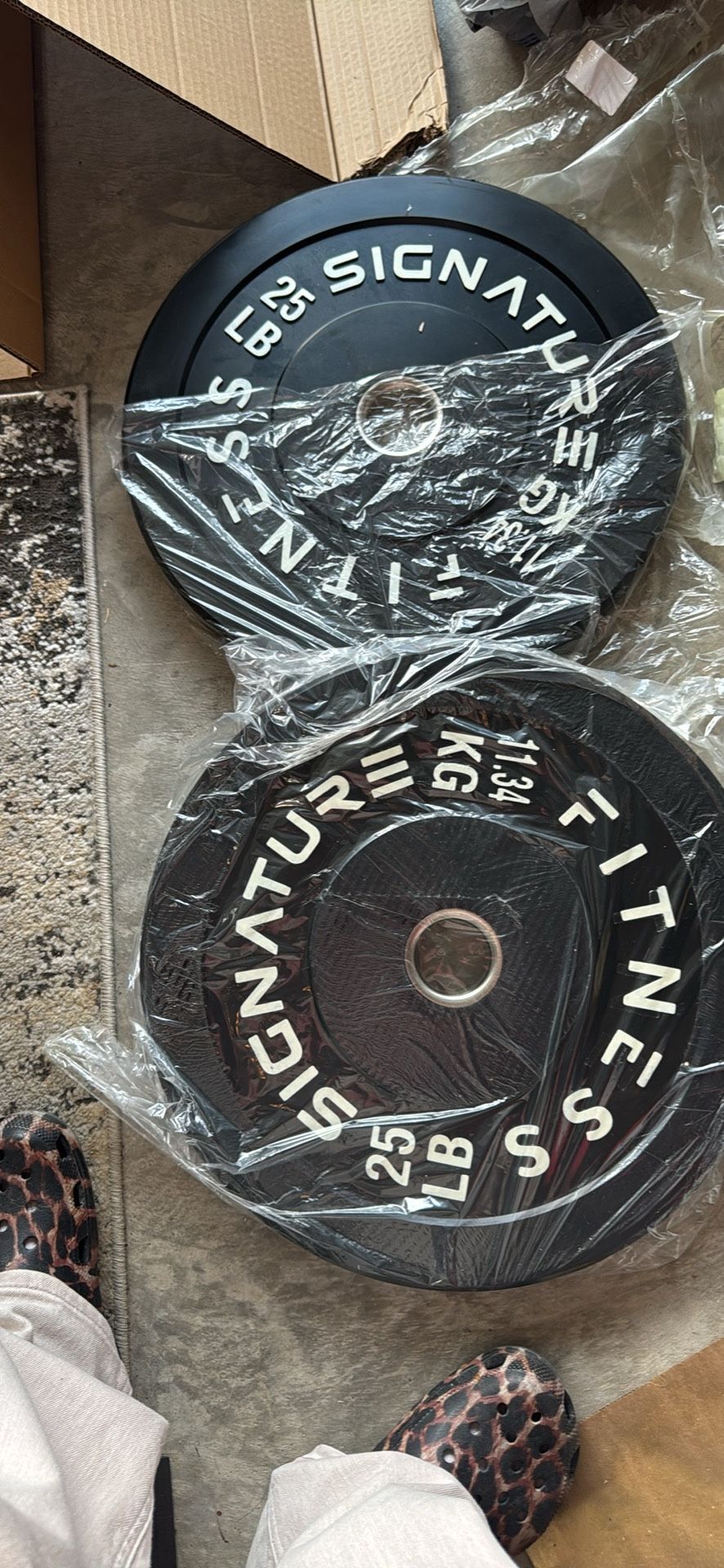 Set Of 25 Lb Weight