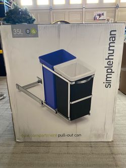 Simple Human Under Counter Pull-Out Trash Cans