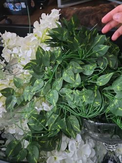 Faux Flower Decor