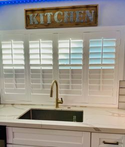 Custom Interior Shutters- REAL WOOD & LIFETIME WARRANTY, Plantation Shutters, Window Treatments, Window Coverings, Persianas de Madera
