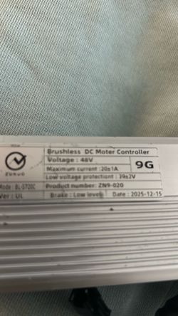 48v controller new