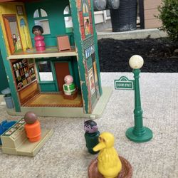 Vintage 1974 Sesame Street Play Set