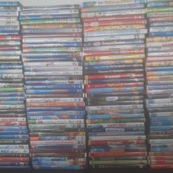 Over 400 Kids DVDs Many Disney Dreamworks Nickoldean And Others