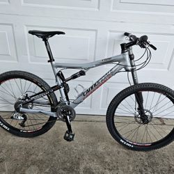 Large Cannondale Rize 3 Full Suspension Mountain Bike w/ Lefty Fork