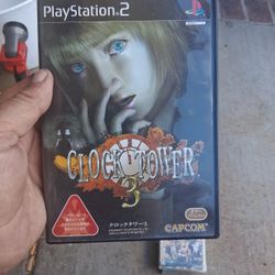 Clock Tower 3 for the PlayStation 2. Released in 2002 by Capcom, it is a collectible item within the horror adventure genre. 