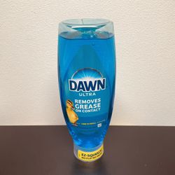 2 Bottles Dawn Ultra Dish Soap Bottles