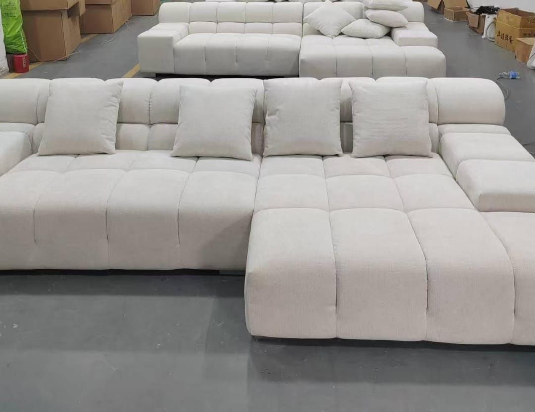 ✨BEIGE SECTIONAL SOFA 