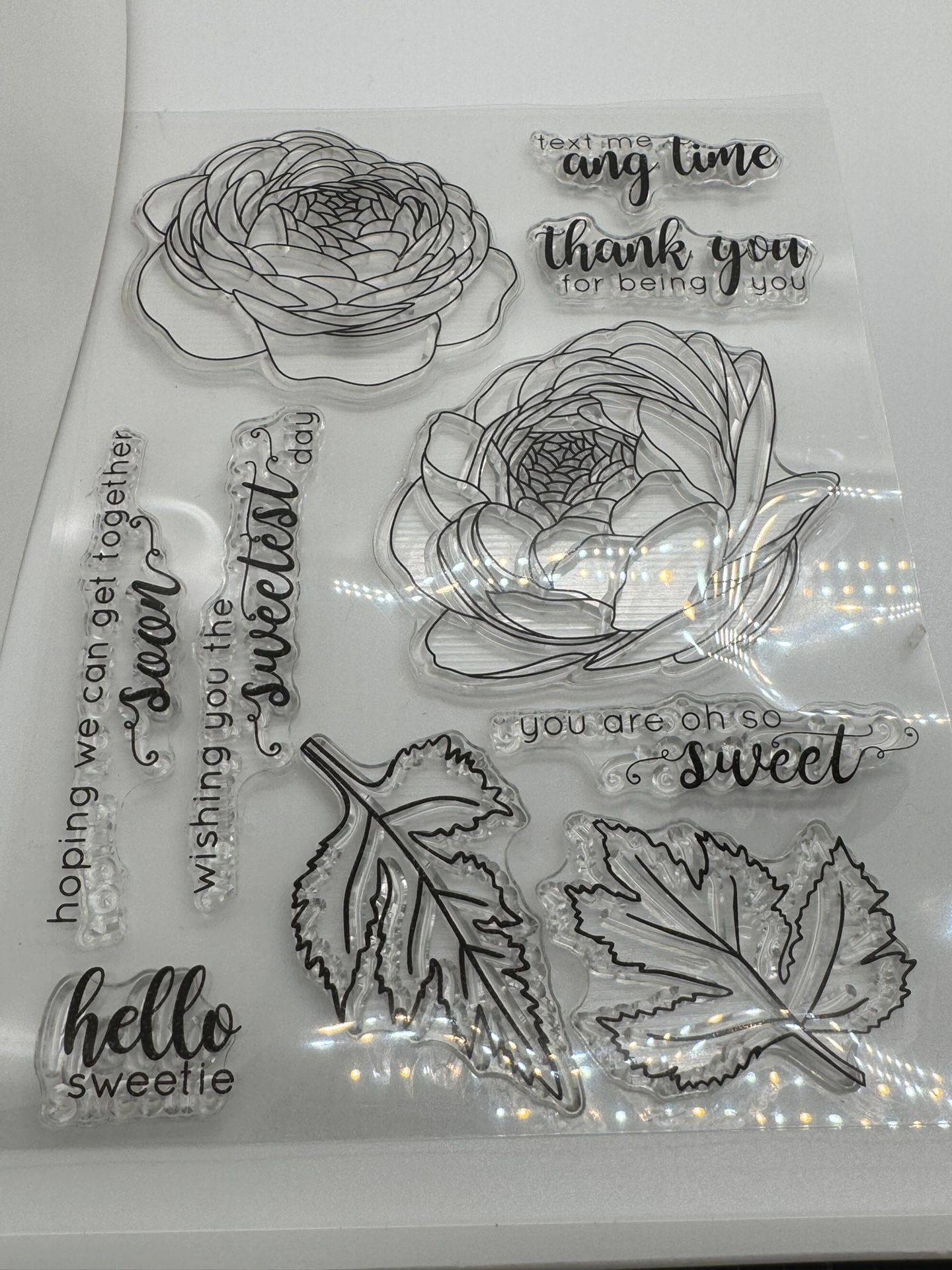 Sweet Nothing stamp And Die Set