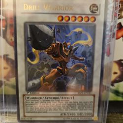 Yugi Oh Card - Drill Warrior Ultra Rare