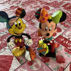 Disney Mickey & Minnie (Britto) Figurines 