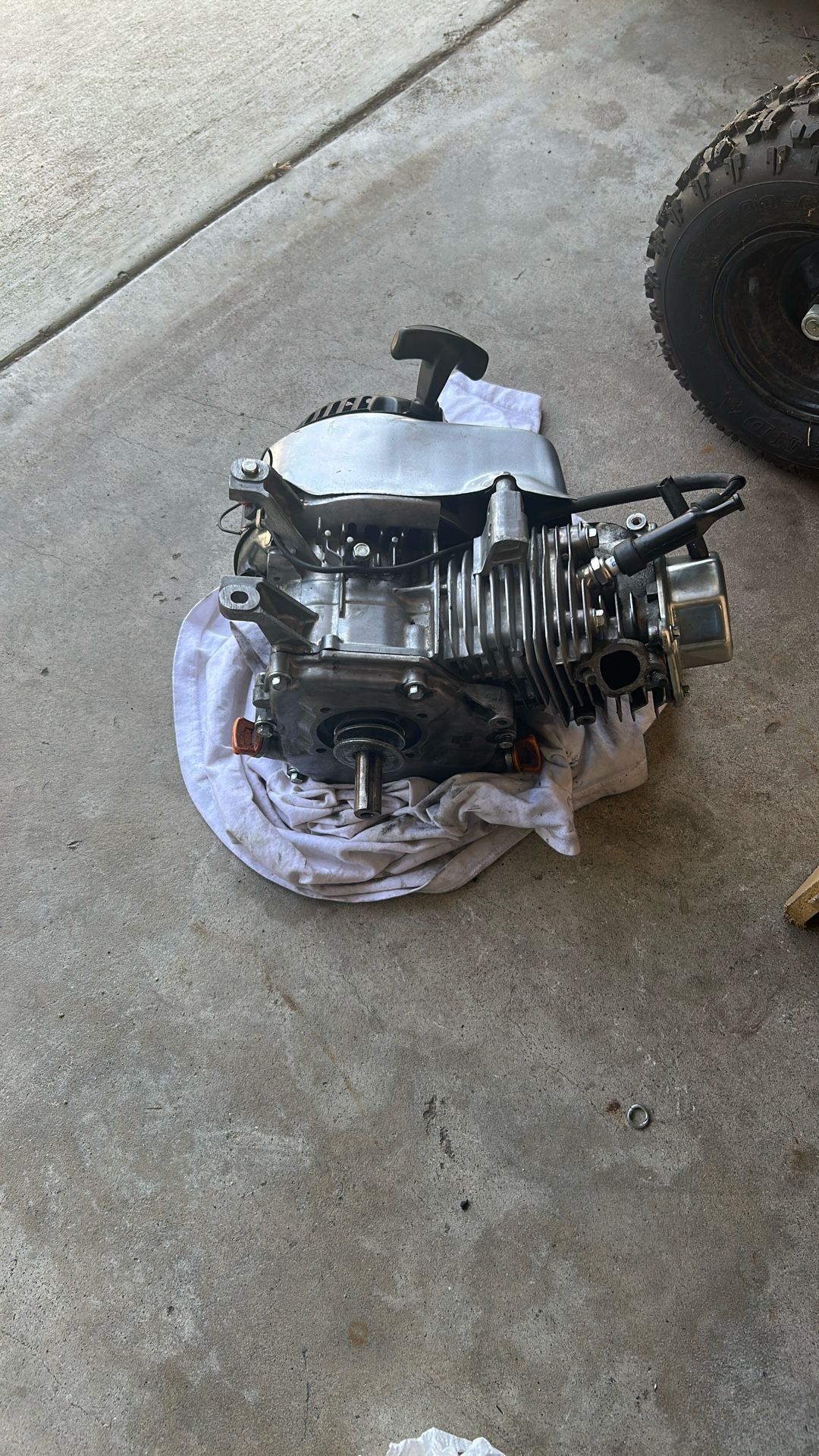 212 motor with Governor delete hit 55 mph