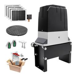 Automatic Gate Opener Motor – WiFi, Solar, Keypad, 4 Remotes