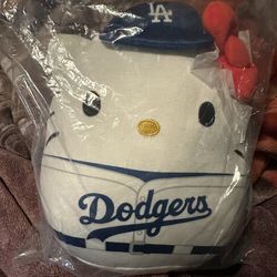 Dodgers hello Kitty Squishmallow