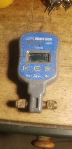 SUPCO VG64 DIGITAL VACCUUM GAUGE 