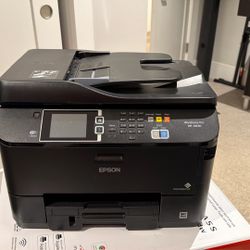 Epson WF Pro 4630 ink Printer With 3 New Cartridges 