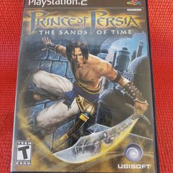 Prince Of Persia The Sands Of Time Playstation 2
